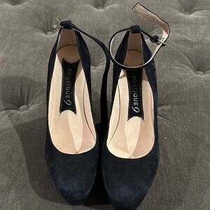 Boutique 9 platform heel with ankle strap